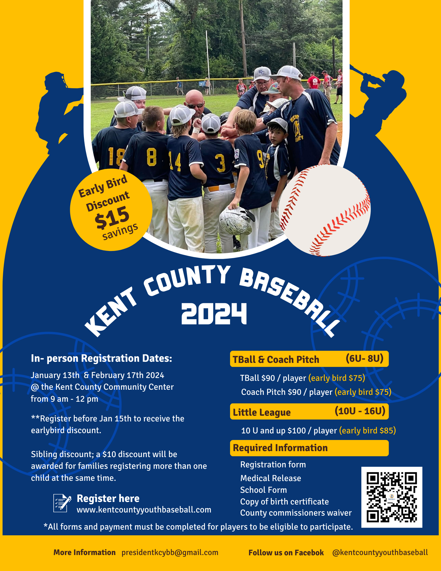 Kent County Youth Baseball
